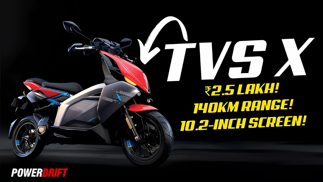 TVS X Electric Scooter