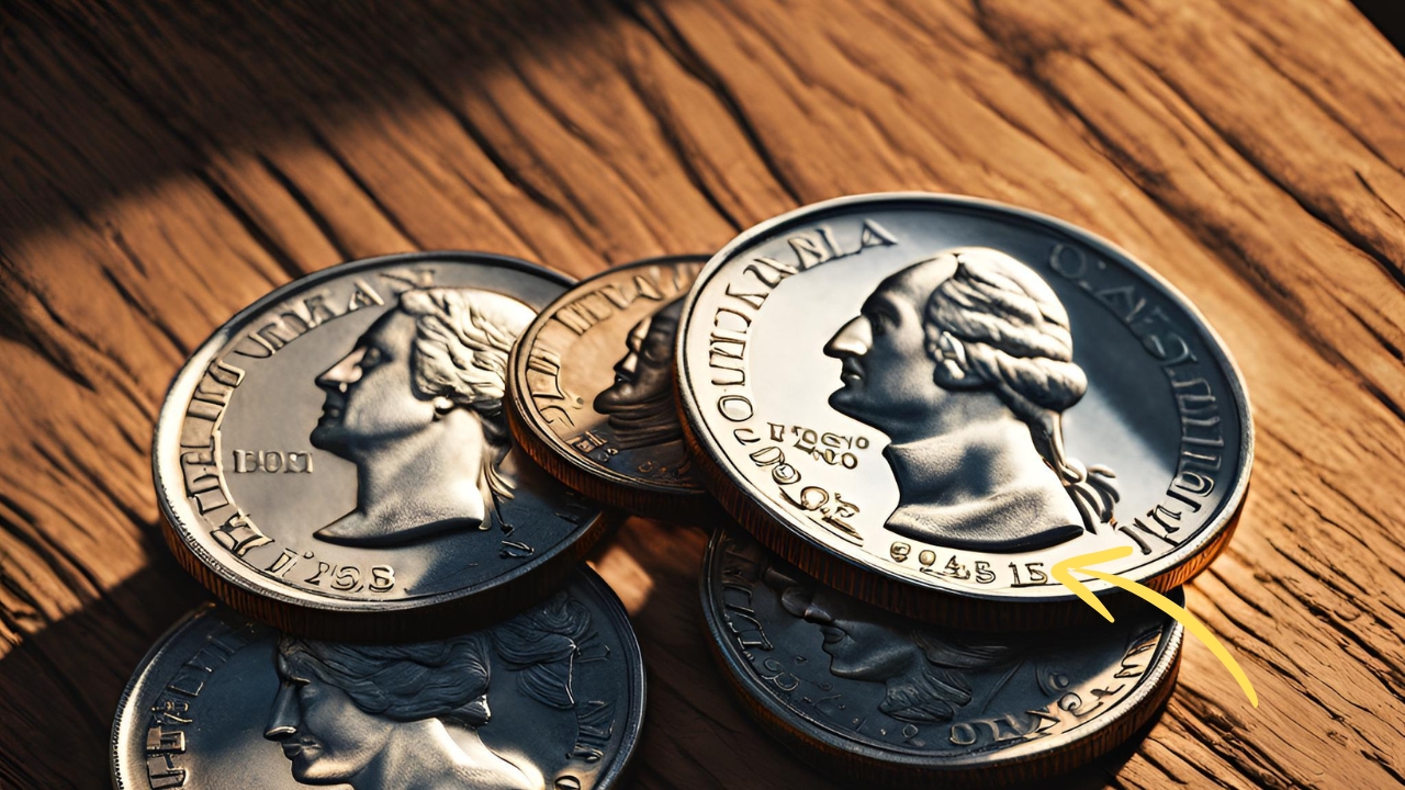 4 Rare Dimes and a Bicentennial Quarter worth